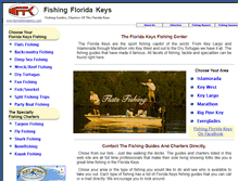 Tablet Screenshot of fishingfloridakeys.com